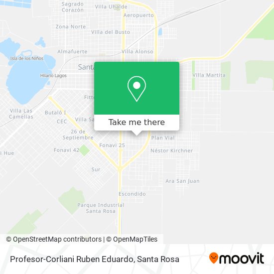 Mapa de Profesor-Corliani Ruben Eduardo