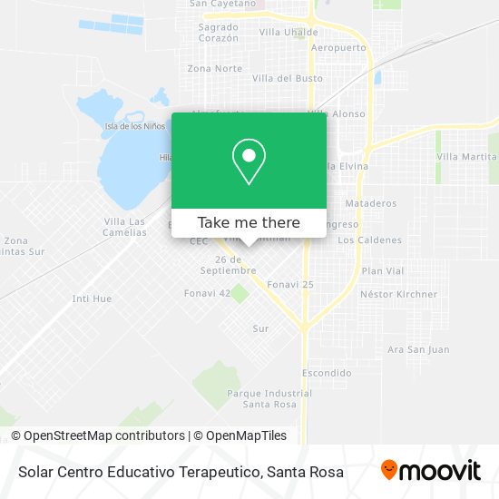 Solar Centro Educativo Terapeutico map