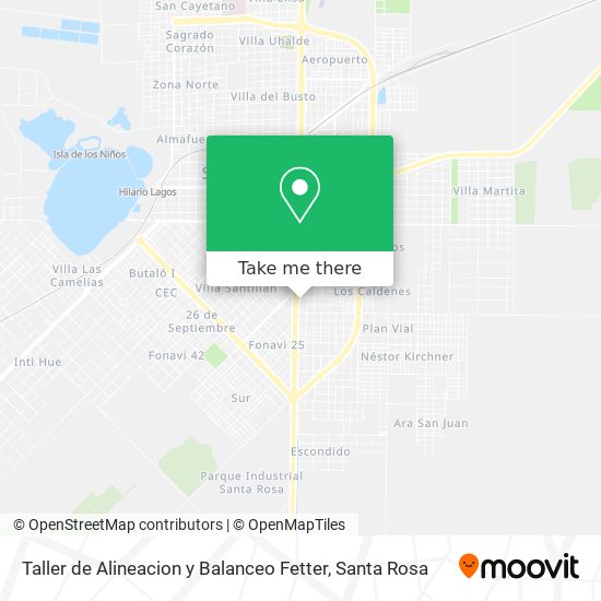 Taller de Alineacion y Balanceo Fetter map