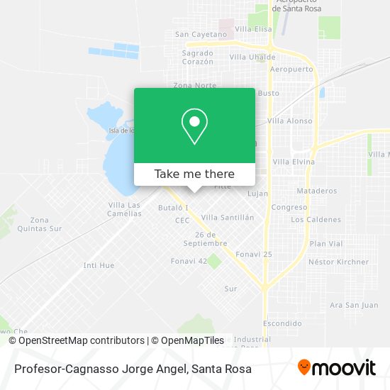 Mapa de Profesor-Cagnasso Jorge Angel