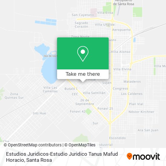 Estudios Juridicos-Estudio Juridico Tanus Mafud Horacio map