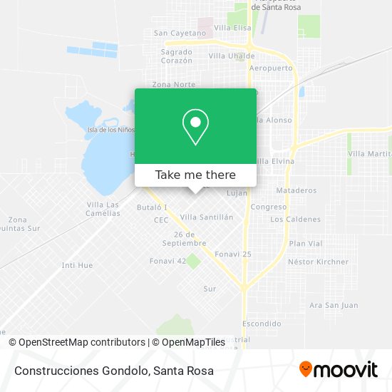 Mapa de Construcciones Gondolo