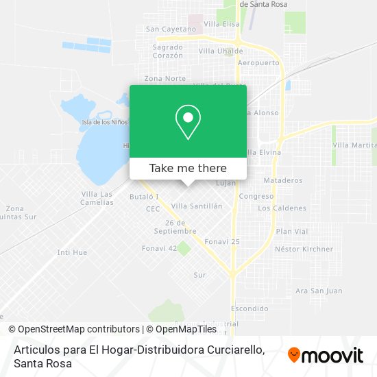 Articulos para El Hogar-Distribuidora Curciarello map