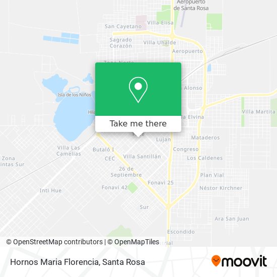 Hornos Maria Florencia map