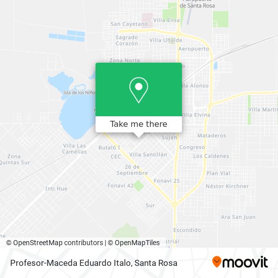 Profesor-Maceda Eduardo Italo map