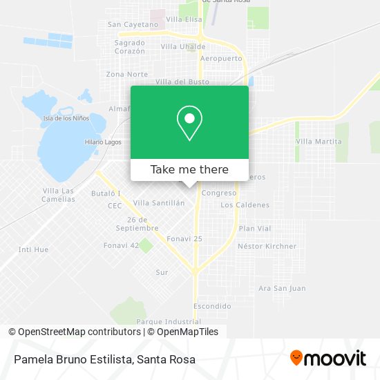 Pamela Bruno Estilista map