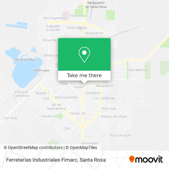 Ferreterias Industriales-Fimarc map