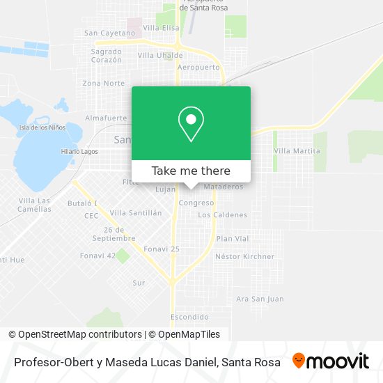 Mapa de Profesor-Obert y Maseda Lucas Daniel