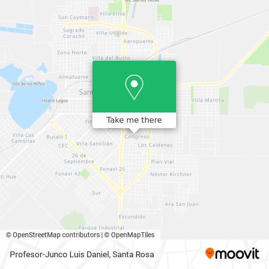 Profesor-Junco Luis Daniel map