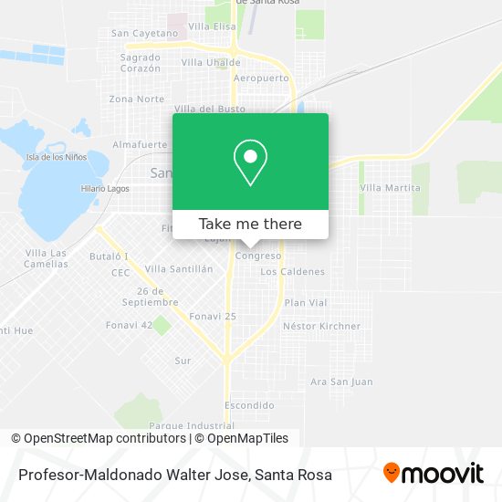 Mapa de Profesor-Maldonado Walter Jose