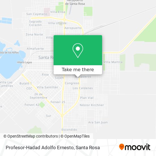 Mapa de Profesor-Hadad Adolfo Ernesto