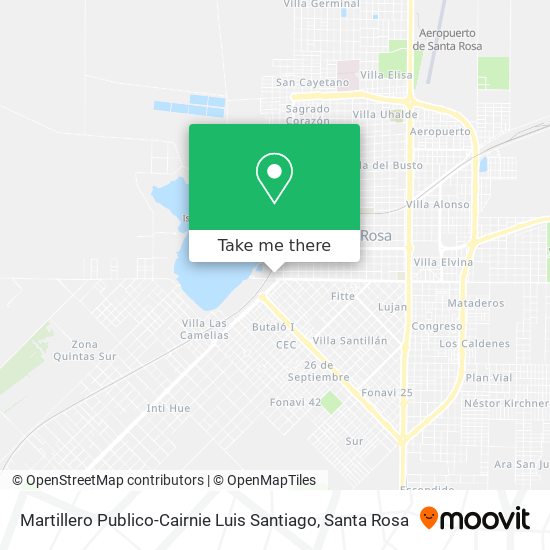 Martillero Publico-Cairnie Luis Santiago map