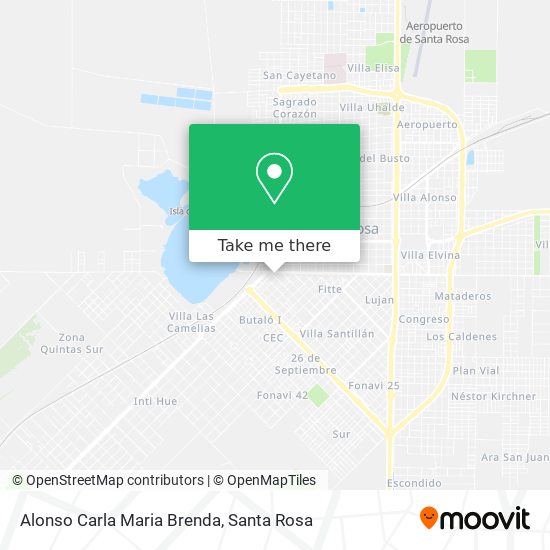 Alonso Carla Maria Brenda map