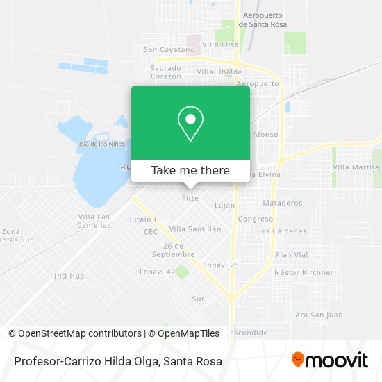 Profesor-Carrizo Hilda Olga map