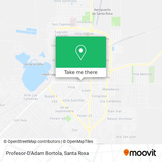 Profesor-D'Adam Bortola map
