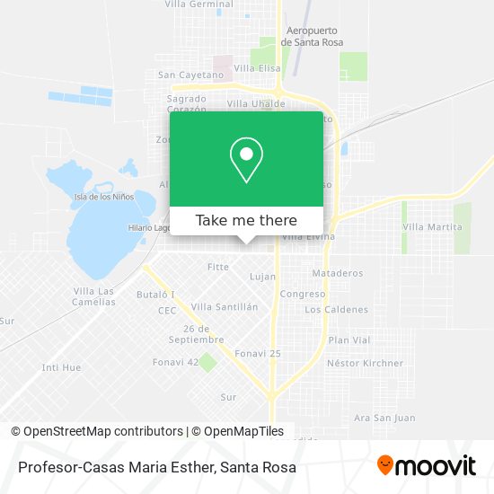Profesor-Casas Maria Esther map