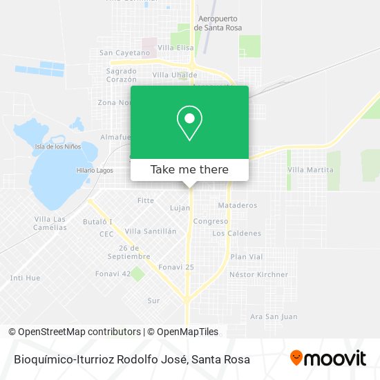 Mapa de Bioquímico-Iturrioz Rodolfo José
