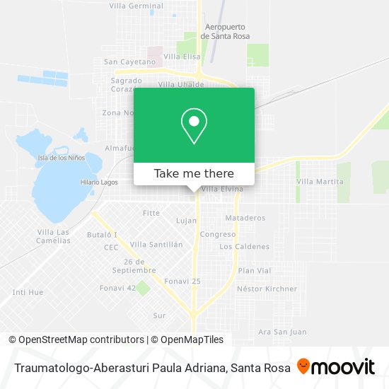 Traumatologo-Aberasturi Paula Adriana map