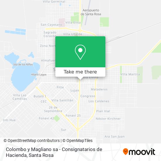 Mapa de Colombo y Magliano sa - Consignatarios de Hacienda