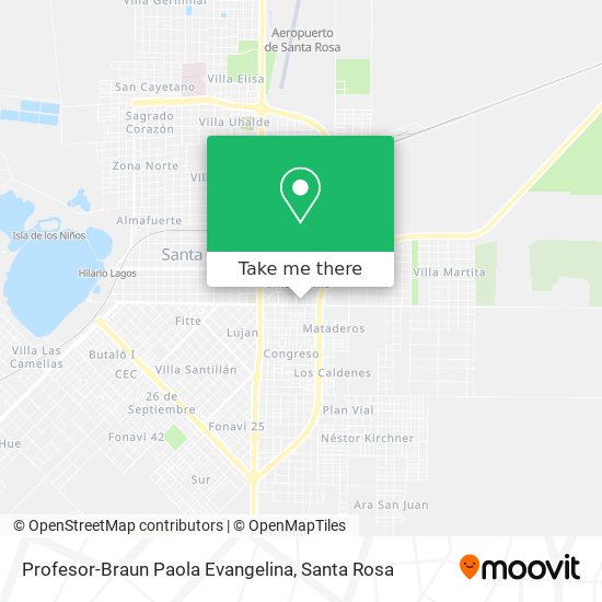 Profesor-Braun Paola Evangelina map