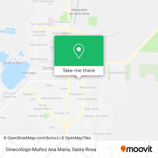 Mapa de Ginecologo-Muñoz Ana Maria