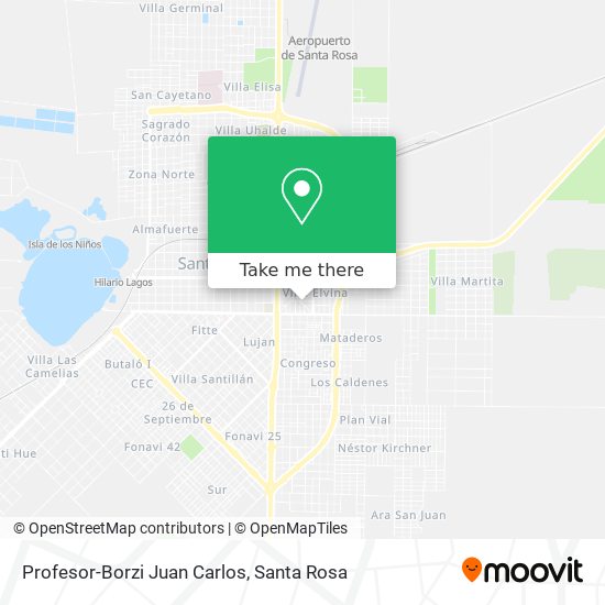 Mapa de Profesor-Borzi Juan Carlos