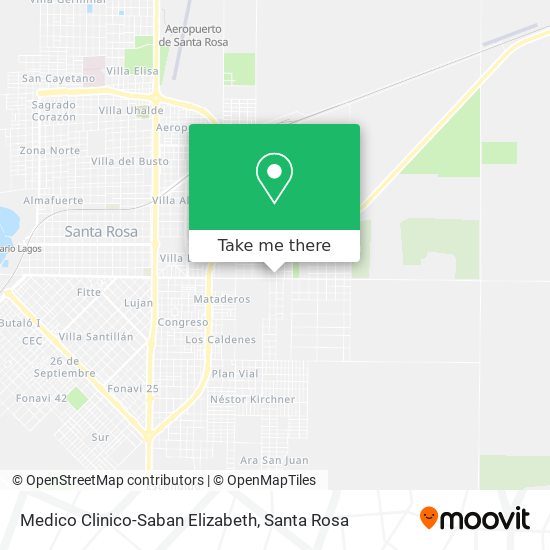 Medico Clinico-Saban Elizabeth map