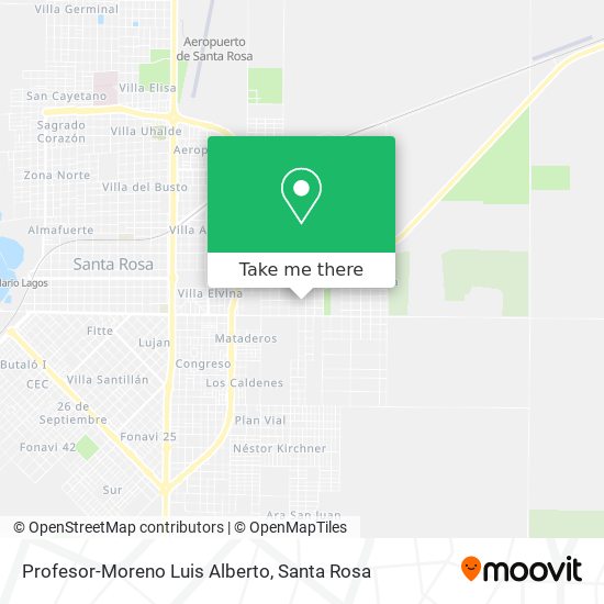 Profesor-Moreno Luis Alberto map