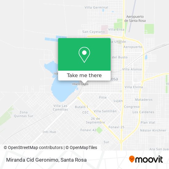 Mapa de Miranda Cid Geronimo