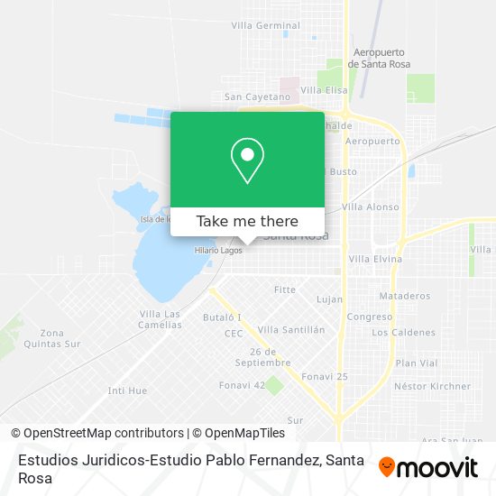 Estudios Juridicos-Estudio Pablo Fernandez map