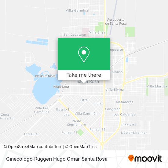 Ginecologo-Ruggeri Hugo Omar map