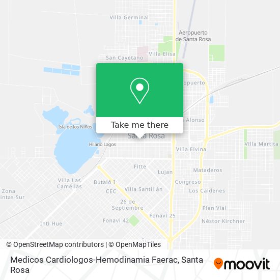 Medicos Cardiologos-Hemodinamia Faerac map