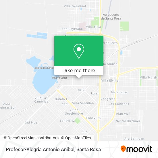 Profesor-Alegria Antonio Anibal map