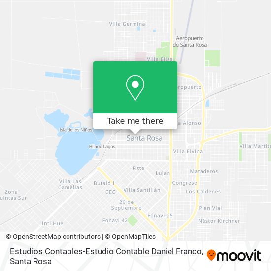 Estudios Contables-Estudio Contable Daniel Franco map