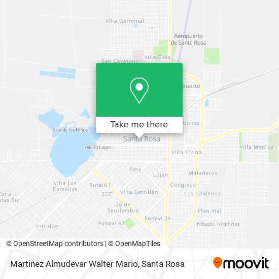 Martinez Almudevar Walter Mario map