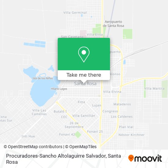 Procuradores-Sancho Altolaguirre Salvador map