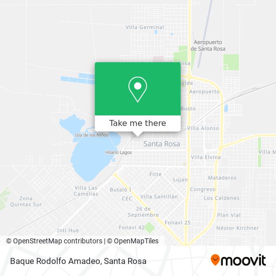 Baque Rodolfo Amadeo map