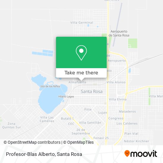 Mapa de Profesor-Blas Alberto