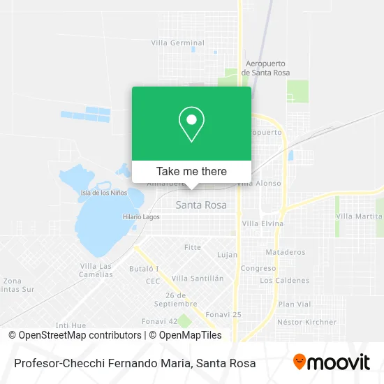 Profesor-Checchi Fernando Maria map