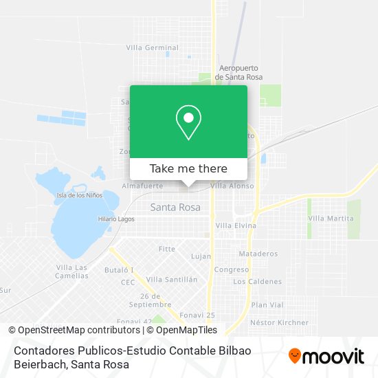 Mapa de Contadores Publicos-Estudio Contable Bilbao Beierbach