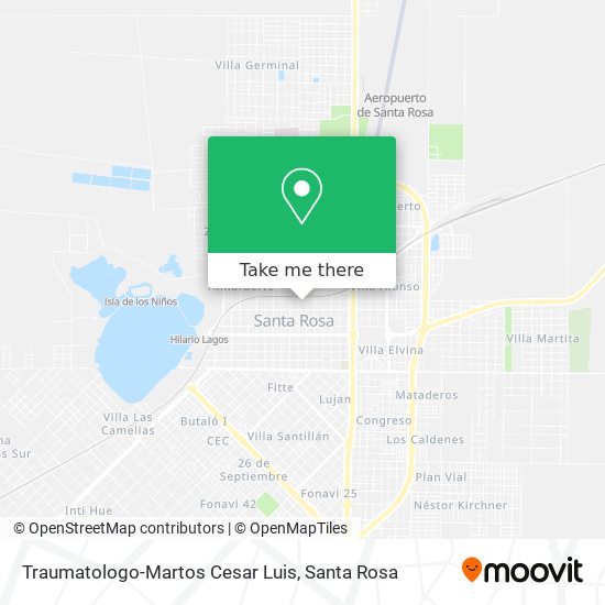 Mapa de Traumatologo-Martos Cesar Luis