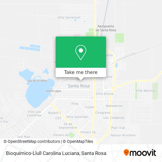 Bioquímico-Llull Carolina Luciana map