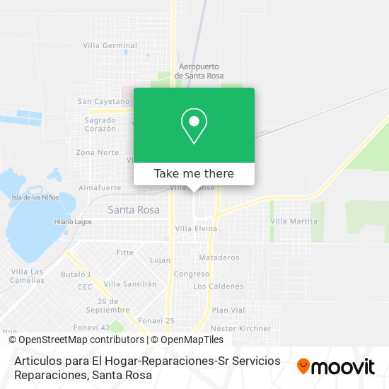 Articulos para El Hogar-Reparaciones-Sr Servicios Reparaciones map