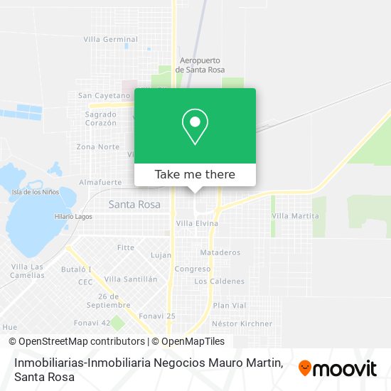 Mapa de Inmobiliarias-Inmobiliaria Negocios Mauro Martin