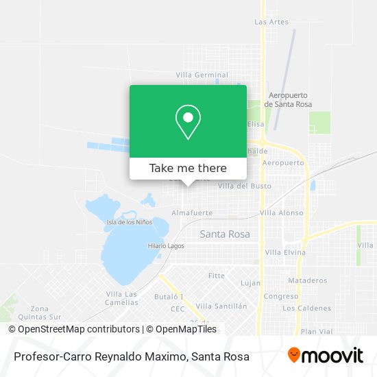 Profesor-Carro Reynaldo Maximo map
