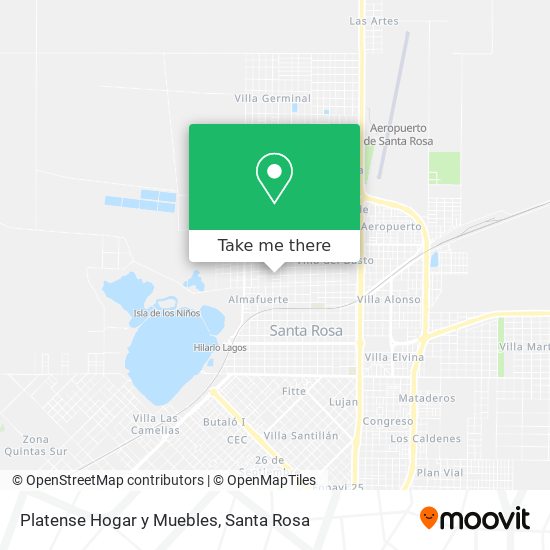 Platense Hogar y Muebles map