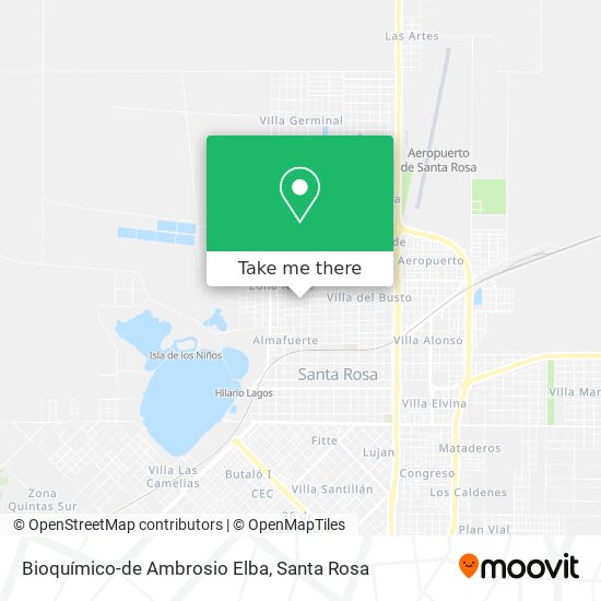 Bioquímico-de Ambrosio Elba map