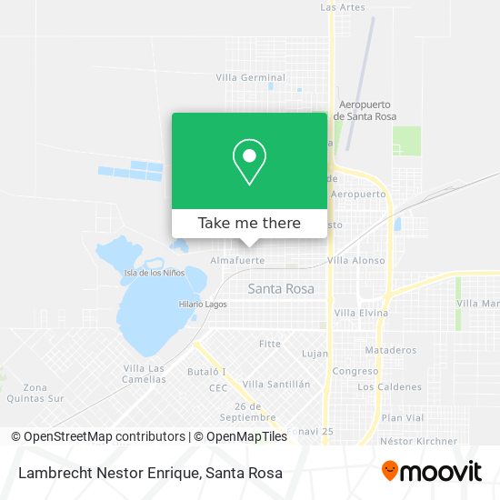 Lambrecht Nestor Enrique map