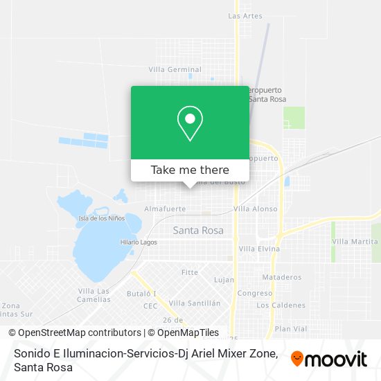 Sonido E Iluminacion-Servicios-Dj Ariel Mixer Zone map