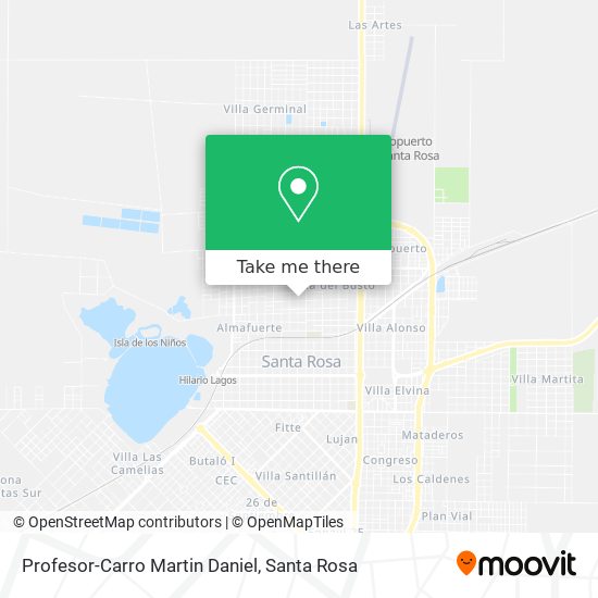 Profesor-Carro Martin Daniel map